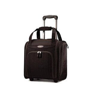 Samsonite Upright Wheeled Carry-On Underseater Small Travel Case NEW Black